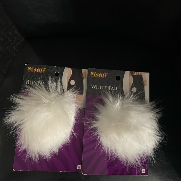 Spirit costume, white tail, two pieces - Picture 4 of 5